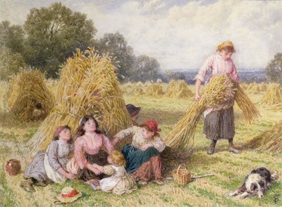 Das Kornfeld von Myles Birket Foster